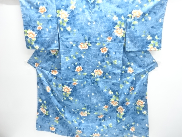 JAPANESE KIMONO / UNUSED KOMON / FLOWER